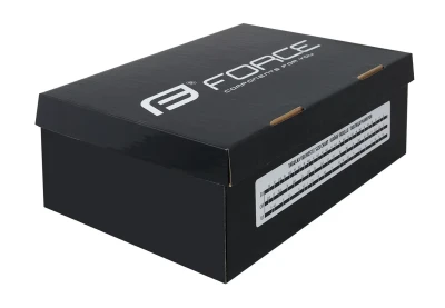 Force ROAD LASH fluo-černé cyklistické tretry