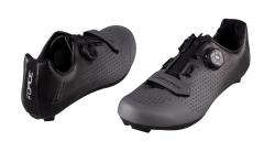 Force ROAD VICTORY šedo-černé cyklistické tretry + šátek Force