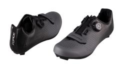 Force ROAD VICTORY šedo-čierne cyklistické tretry + šatka Force