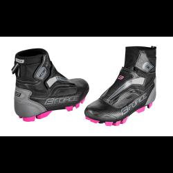 Force MTB ICE21 LADY černo-růžové dámské zimní tretry