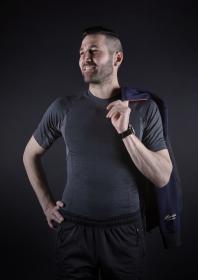 Force Triko funkční BREEZE krátký rukáv šedé