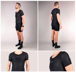 Force Triko funkční VENT černé krátký rukáv POUZE M (VÝPRODEJ)