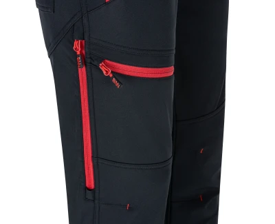Bennon FORCE Trousers black/red