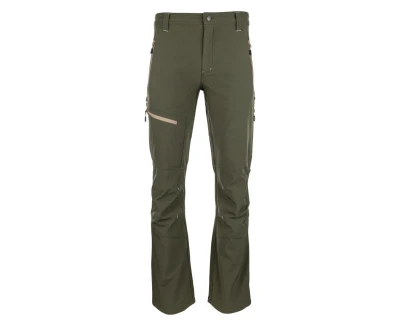 Bennon FORCE kalhoty green/sand softshellové