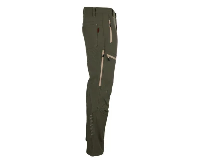 Bennon FORCE kalhoty green/sand softshellové