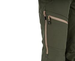 Bennon FORCE nohavice green/sand softshellové