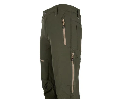 Bennon FORCE kalhoty green/sand softshellové