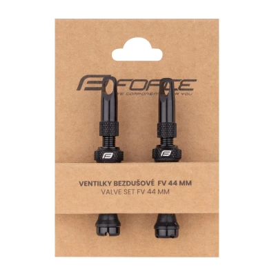 Force Ventilky pro bezdušový systém 2xFV 44mm,čern