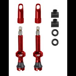 Force Ventilky pro bezdušový systém 2xFV 44mm,červ