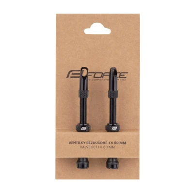 Force Ventilky pro bezdušový systém 2xFV 60mm,čern