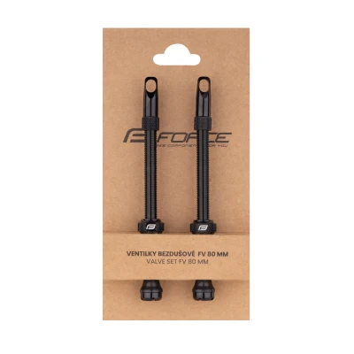 Force Ventilky pro bezdušový systém 2xFV 80mm,čern