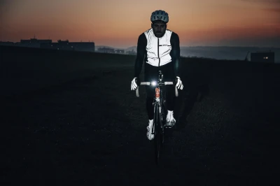 Force FLASH celoreflexní cyklistická vesta