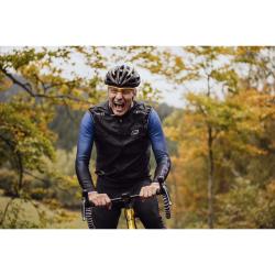 Force V48 čierna cyklo vesta neprofuk