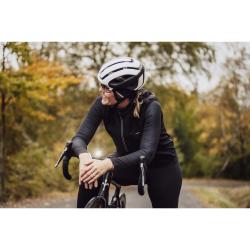 Force VISION čierna cyklistická vesta - neprofuk