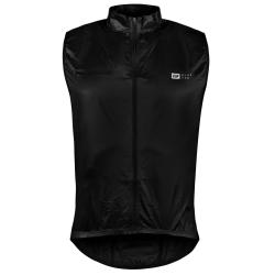 Force WINDPRO čierna neprofuk cyklistická vesta