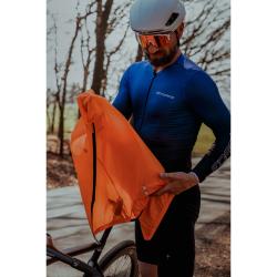 Force WINDPRO oranžová cyklovesta , plná záda