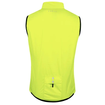 Force WINDPRO fluo neprofuk cyklistická vesta