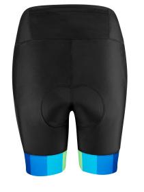 Force VICTORY černo-modré dámské cyklokraťasy do pasu s vložkou