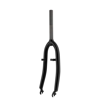 Force Vidlice MTB 24" Fe 1" závit, černá lesklá