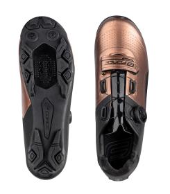 Force VIRTUOSO GRAVEL černo-bronzové cyklistické tretry