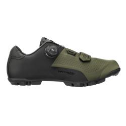 Force VIRTUOSO GRAVEL černo-army cyklistické tretry