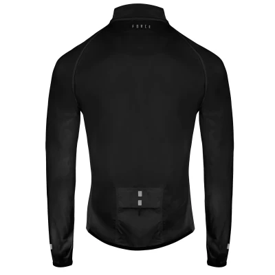 Force WINDPRO černá neprofuk cyklistická bunda POUZE XS (VÝPRODEJ)