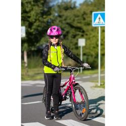 Force WINDPRO KID fluo-černá dětská cyklobunda