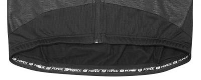 Force X70 šedo-černá cyklistická bunda + Force Z70 SOFTSHELL cyklokalhoty