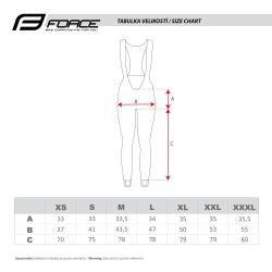Force Z70 SOFTSHELL cyklokalhoty se šráky s vložkou