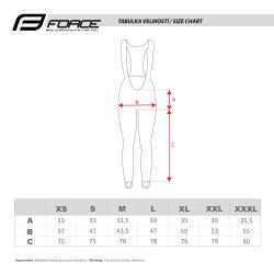 Force Z70 SOFTSHELL cyklokalhoty se šráky s vložkou