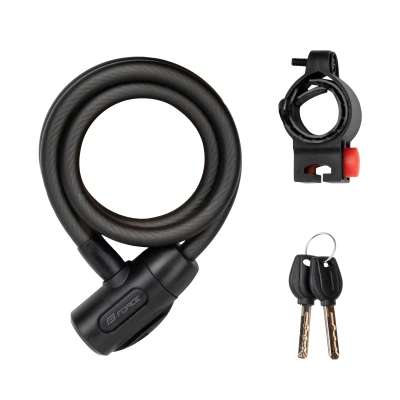 Force Zámek LUXO S12/1200mm, černý Force Zámek LUXO S12/1200mm, černý