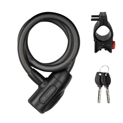 Force Zámek LUXO S12/800mm, černý Force Zámek LUXO S12/800mm, černý