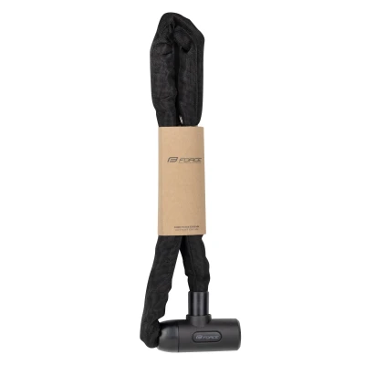 Force Zámek RAGE8 řetězový 8/900mm, černý