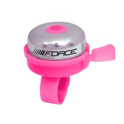 Force Zvonek KLASIK Fe/plast 22.2mm, růžový Force Zvonek KLASIK Fe/plast 22.2mm, růžový