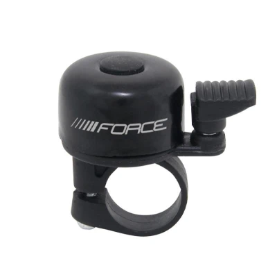Force MINI Fe/plast 22.2mm paličkový, černý zvonek Force MINI Fe/plast 22.2mm paličkový, černý zvonek