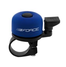 Force MINI Fe/plast 22.2mm paličkový, modrý zvonček