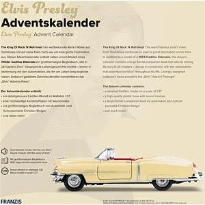 Franzis adventní kalendář Cadillac Elvis Presley se zvukem 1:37