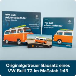 Franzis adventní kalendář VW Bulli T2 oranžový 1:43