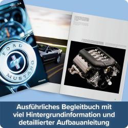 Franzis maketová stavebnice motoru Ford Mustang V8 v měřítku 1:4 + sleva 300,- na příslušenství