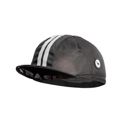 Fresh Trash FT AIR CYCLING CAP TRUE BLACK cyklistická kšiltovka Fresh Trash FT AIR CYCLING CAP TRUE BLACK cyklistická kšiltovka