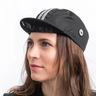 Fresh Trash FT AIR CYCLING CAP TRUE BLACK cyklistická kšiltovka