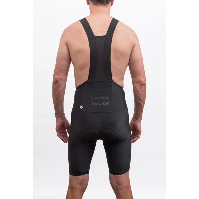 Fresh Trash Men[39]s Core Bib Shorts Black pánské cyklošortky
