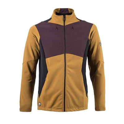 Fresh Trash FT MEN'S CROSS POINT JACKET GOLDEN/WINE/BLACK pánská bunda