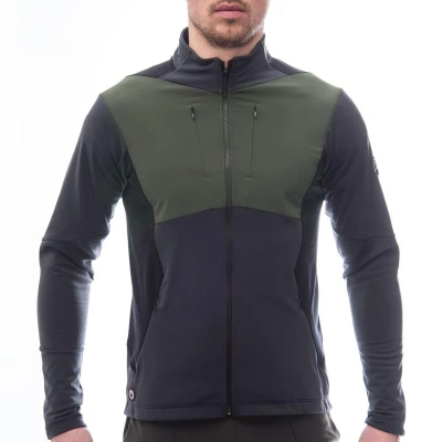 Fresh Trash FT MEN[39]S CROSS POINT JACKET GREY/OLIVE/BLACK pánská bunda