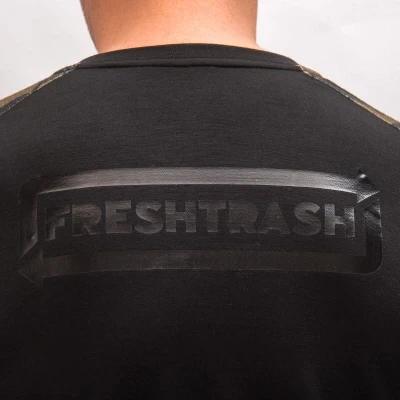 Fresh Trash FT MEN[39]S ESCAPE MERINO LONG SLEEVE TEE BLACK/BRUSH pánské tričko
