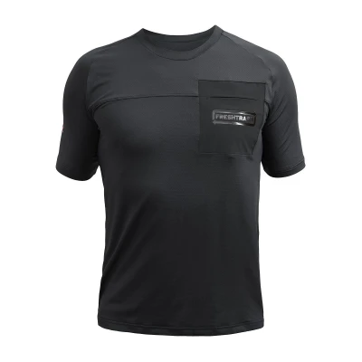 Fresh Trash FT MEN'S HORIZON POCKET SHORT SLEEVE JERSEY BLACK/BLACK pánské tričko