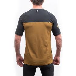 Fresh Trash Men[39]s Horizon Pocket Short Sleeve Jersey Golden/black pánský cyklodres