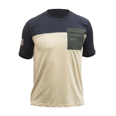 Fresh Trash Men's Horizon Pocket Short Sleeve Jersey Sand/black pánský cyklodres Fresh Trash Men's Horizon Pocket Short Sleeve Jersey Sand/black pánský cyklodres