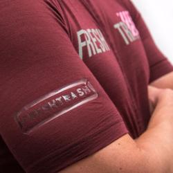 Fresh Trash MEN[39]S LITE MERINO EVO JERSEY MERLOT RED pánský cyklodres