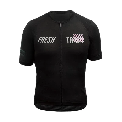 Fresh Trash Men's Lite Merino Evo Jersey True Black pánský cyklodres Fresh Trash Men's Lite Merino Evo Jersey True Black pánský cyklodres